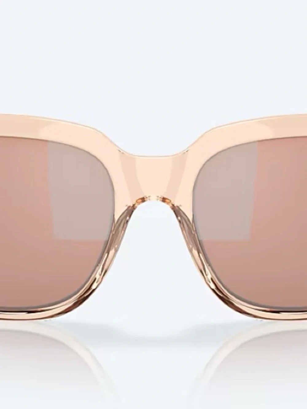 Costa Women’s Sunglasses - Rose Crystal Frame with Gray Lenses